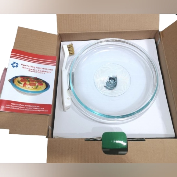 🥰*Brand New* Microwavable Cookware Pyrex Pan Multi-functional - Picture 2 of 12